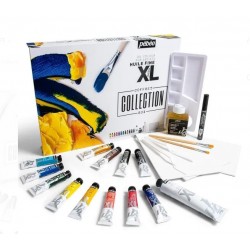 Set 23 Piece Set XL Professional Studio Oil Colors Complete Set Pebeo 